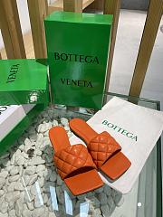 Bottega Veneta Padded Flat Sandal Orange - 3