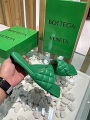 Bottega Veneta Padded Flat Sandal Green - 2