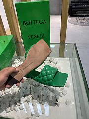 Bottega Veneta Padded Flat Sandal Green - 3