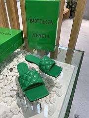 Bottega Veneta Padded Flat Sandal Green - 6