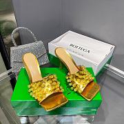 Bottega Veneta Stretch Mule Gold - 5