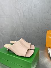 Bottega Veneta Stretch Mule  Black/Orange/Red/Pink/Blue/Bown/Beige/White/Violet/Yelllow Heels 4 cm - 3