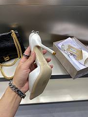 Jimmy Choo White High Heels - 2