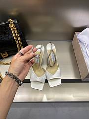 Jimmy Choo White High Heels - 6