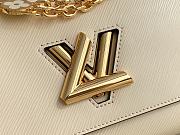Louis Vuitton Twist Medium Handbag M59402 White Size 23×17×9.5 cm - 2