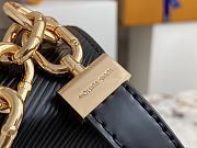 Louis Vuitton Twist Medium Handbag M59402 Black Size 23×17×9.5 cm - 2