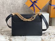 Louis Vuitton Twist Medium Handbag M59402 Black Size 23×17×9.5 cm - 4