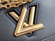 Louis Vuitton Twist Medium Handbag M59402 Black Size 23×17×9.5 cm - 5
