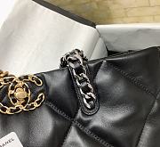 Chanel Horizontal Shopping Bag Black Size 24x41x10.5 cm - 3