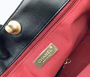 Chanel Horizontal Shopping Bag Black Size 24x41x10.5 cm - 2