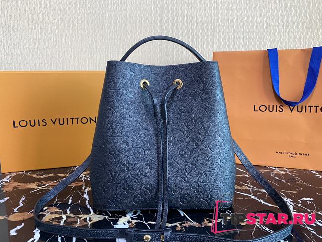 Louis Vuitton Monogram Empreinte Bag Blue Size 26x26x17.5 cm - 1
