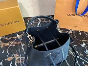 Louis Vuitton Monogram Empreinte Bag Blue Size 26x26x17.5 cm - 5