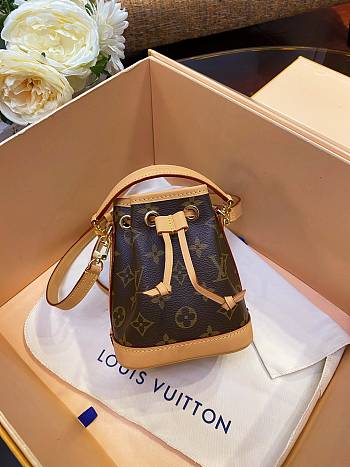 Louis Vuitton Nano Noe Bag M81266 Size 13x16x10 cm