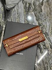 YSL Manhattan Clutch Brown Size 31x14x3 cm - 2