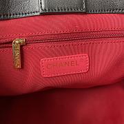 Chanel Calfskin Small Shopping Bag Black AS2752 Size 24×34×13 cm - 4