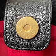 Chanel Calfskin Small Shopping Bag Black AS2752 Size 24×34×13 cm - 5