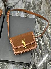 YSL Rue De Solferino Caramel Size 19×13×5 cm - 4