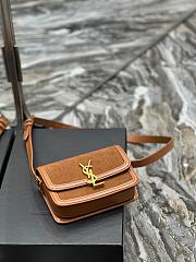 YSL Rue De Solferino Caramel Size 19×13×5 cm - 5