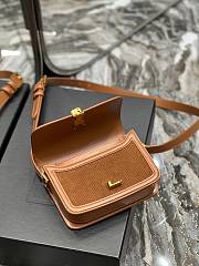 YSL Rue De Solferino Caramel Size 19×13×5 cm - 6