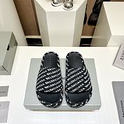 Balenciaga Black Slippers - 1