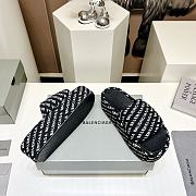 Balenciaga Black Slippers - 6