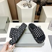 Balenciaga Black Slippers - 3