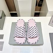 Balenciaga Pink Slippers - 1