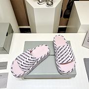 Balenciaga Pink Slippers - 4