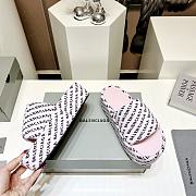 Balenciaga Pink Slippers - 5