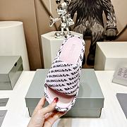 Balenciaga Pink Slippers - 6