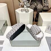 Balenciaga Gray Slippers - 4