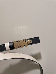 Dior White Belt Size 2 cm - 4