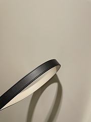 Dior Black Belt Size 2 cm - 5