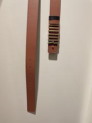 Dior Brown Belt Size 3 cm - 4