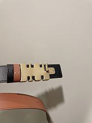 Dior Brown Belt Size 3 cm - 2