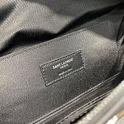 YSL Classic Black Chest Bag Size 25×14×3.5 cm - 3