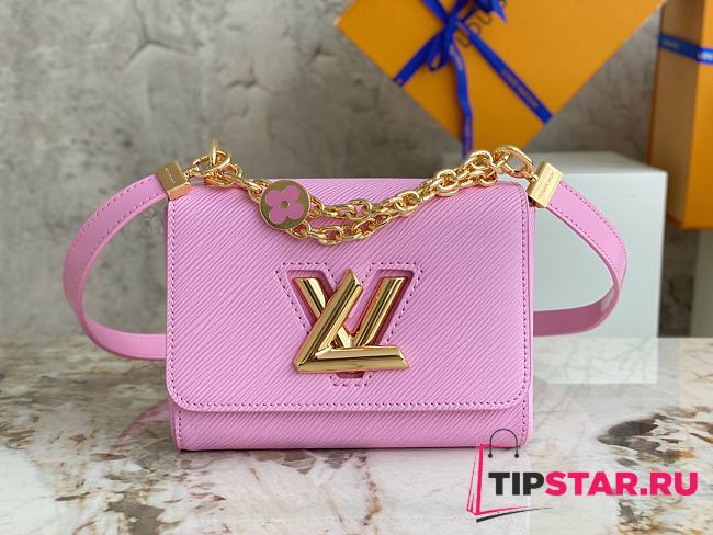 Louis Vuitton Twist Small Handbag M59405 Pink Size 19x15x9 cm - 1