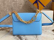Louis Vuitton Twist Small Handbag M59405 Blue Size 19x15x9 cm - 3