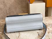 Louis Vuitton Twist Medium Handbag M21606 Light Sky Blue Size 23×17×9.5 cm - 5