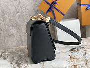 Louis Vuitton Twist Medium Handbag M21606 Black Size 23×17×9.5 cm - 6