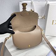 Dior Bobby Bag Light Brown Size 22X17x6 cm - 4