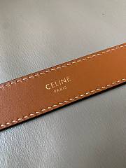 Celine White Belt Classic Style 2.5 cm - 2