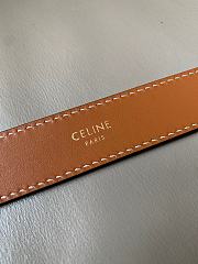 Celine Brown Belt Classic Style 2.5 cm - 2