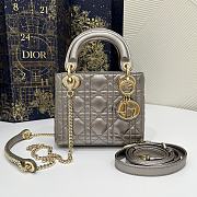 Dior Classic Lady Diana Bag Bronze Gold Size 17x7x15 cm - 1