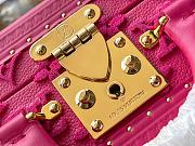 Louis Vuitton Valisette Tresor Handbag Pink Size 22.5x16x11 cm - 5