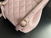 Chanel Small Backpack Original Leather Light Pink 2908 Size 18x18x12 cm - 3