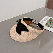 Celine Summer New Empty Top Headband Black - 5