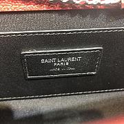 YSL Classic Medium Kate Satchel Bag Red Size 24x14.5x5.5 cm - 5