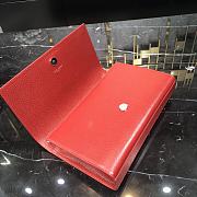 YSL Classic Medium Kate Satchel Bag Red Size 24x14.5x5.5 cm - 3