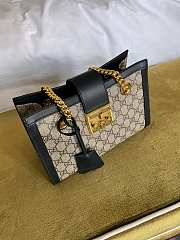 Gucci The Extra Capacity Padlock Bag Size 26x18x10 cm - 2